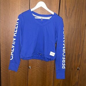 Calvin Klein Royal Blue Performance Top